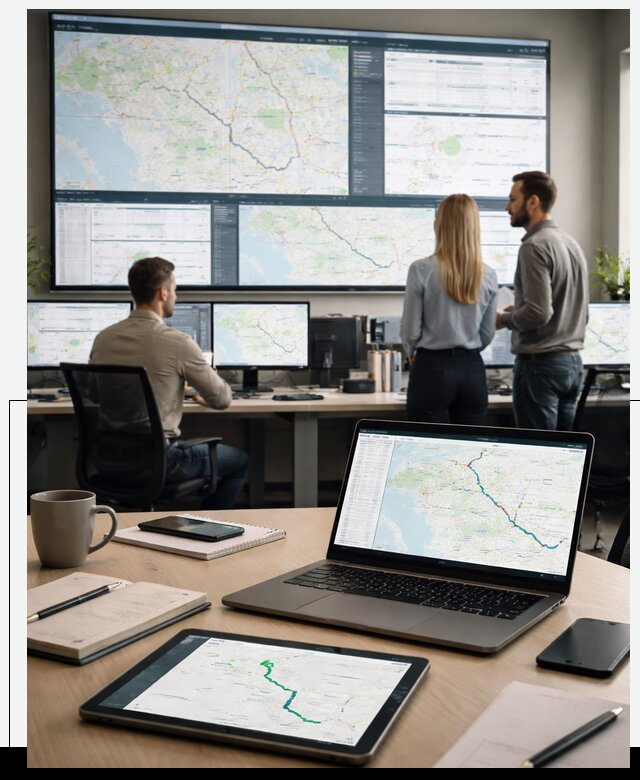 Трекинг грузов и Fleet Management, мониторинг автопарка в Тулуне